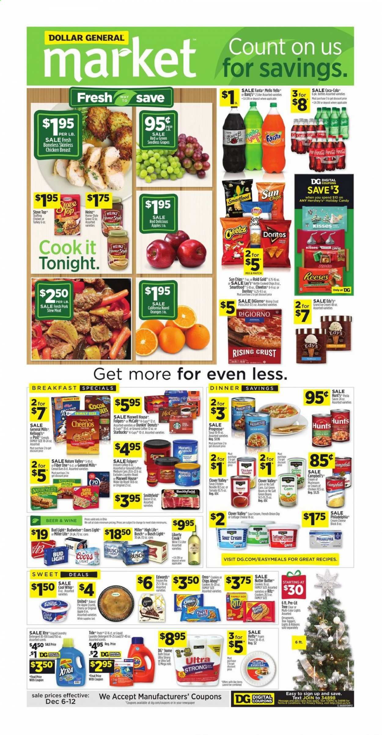 Dollar General (OH) Weekly Ad Flyer December 6 to December 12
