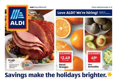 ALDI (MI, OH) Weekly Ad Flyer December 6 to December 12