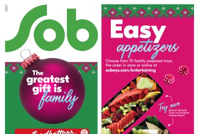 Sobeys (ON) Flyer December 10 to 16