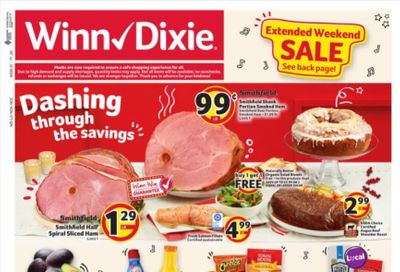 Winn Dixie (AL, FL, GA, LA, MS) Weekly Ad Flyer December 9 to December 15