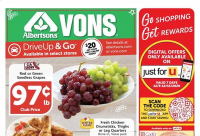 Albertsons Weekly Ad Flyer December 9 to December 15