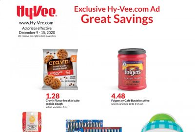 Hy-Vee (IA, IL, KS, MN, MO, NE, SD, WI) Weekly Ad Flyer December 9 to December 15