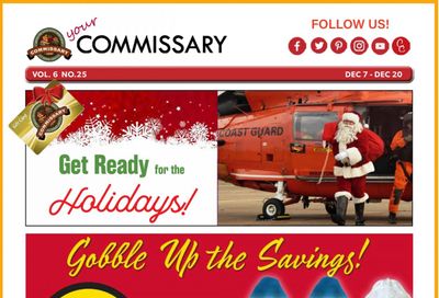Commissary Weekly Ad Flyer December 7 to December 20
