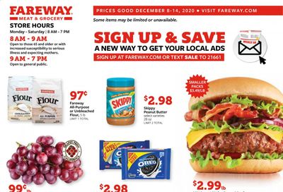 Fareway (IA, IL, MN, MO, NE, SD) Weekly Ad Flyer December 8 to December 14