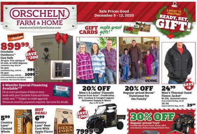 Orscheln Farm and Home Weekly Ad Flyer December 9 to December 13