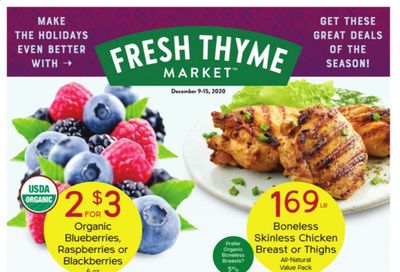 Fresh Thyme Weekly Ad Flyer December 9 to December 15