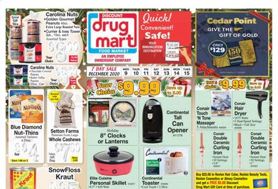 Discount Drug Mart (OH) Weekly Ad Flyer December 9 to December 15