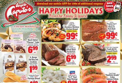 Angelo Caputo's Holiday Weekly Ad Flyer December 9 to December 15, 2020