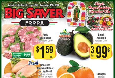 Big Saver Foods Weekly Ad Flyer December 9 to December 15, 2020