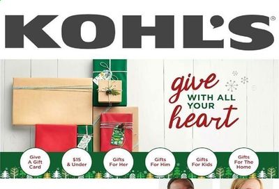 Kohl's Weekly Ad Flyer December 9 to December 16