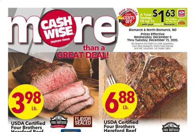Cash Wise (MN, ND) Weekly Ad Flyer December 9 to December 15