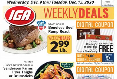 IGA Weekly Ad Flyer December 9 to December 15