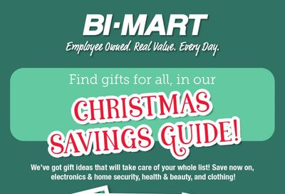 Bi-Mart Weekly Ad Flyer December 9 to December 24