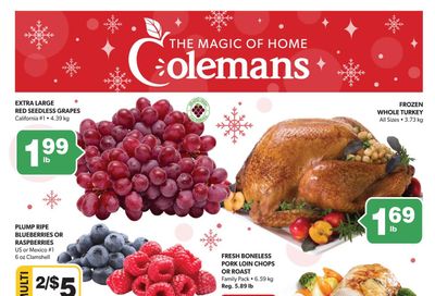Coleman's Flyer December 10 to 16