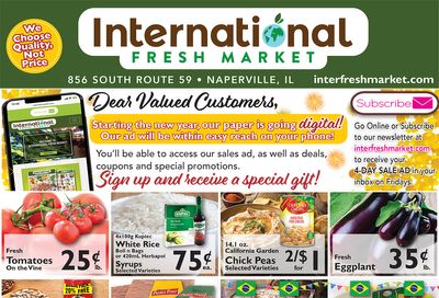 International Fresh Market Weekly Ad Flyer December 9 to December 15, 2020