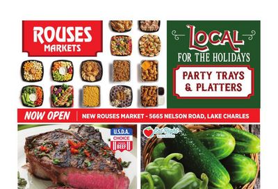 Rouses Markets Holiday Weekly Ad Flyer December 9 to December 15, 2020