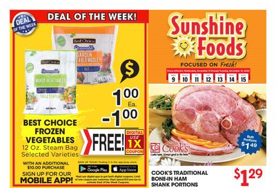 Sunshine Foods Weekly Ad Flyer December 9 to December 15, 2020
