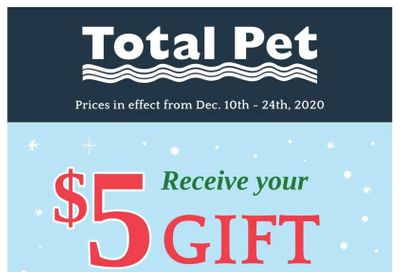 Total Pet Flyer December 10 to 24