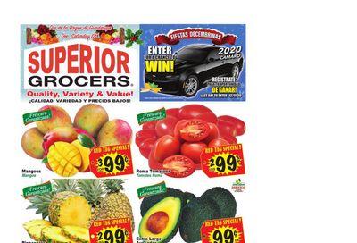 Superior Grocers Weekly Ad Flyer December 9 to December 15, 2020