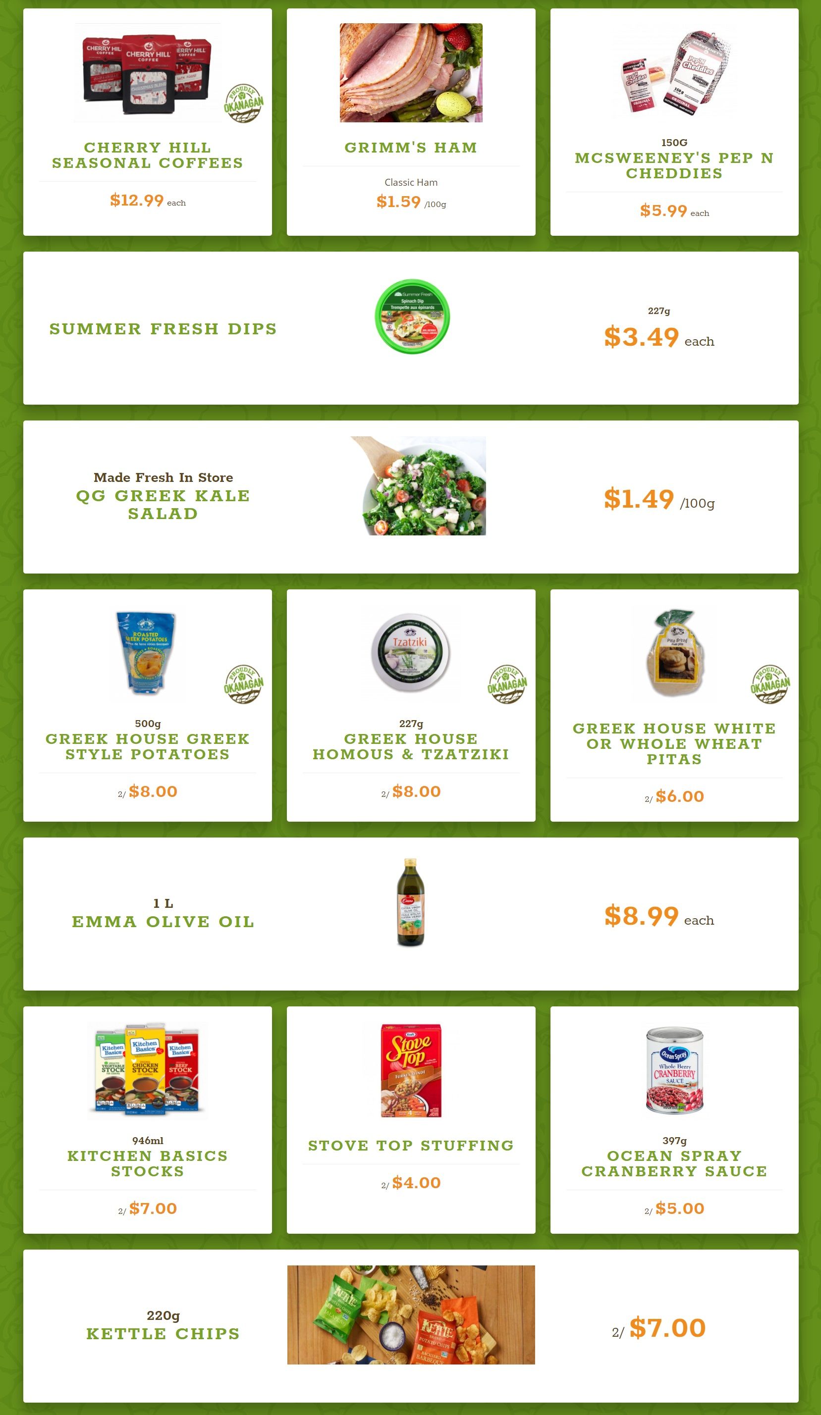 Quality Greens Flyer December 9 to 15
