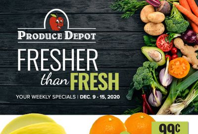 Produce Depot Flyer December 9 to 15