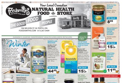 Foodsmiths Health First Flyer December 4 to 19