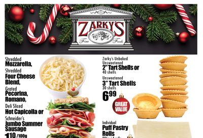 Zarky's Flyer December 9 to 15