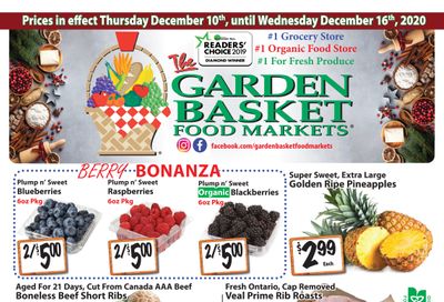 The Garden Basket Flyer December 10 to 16