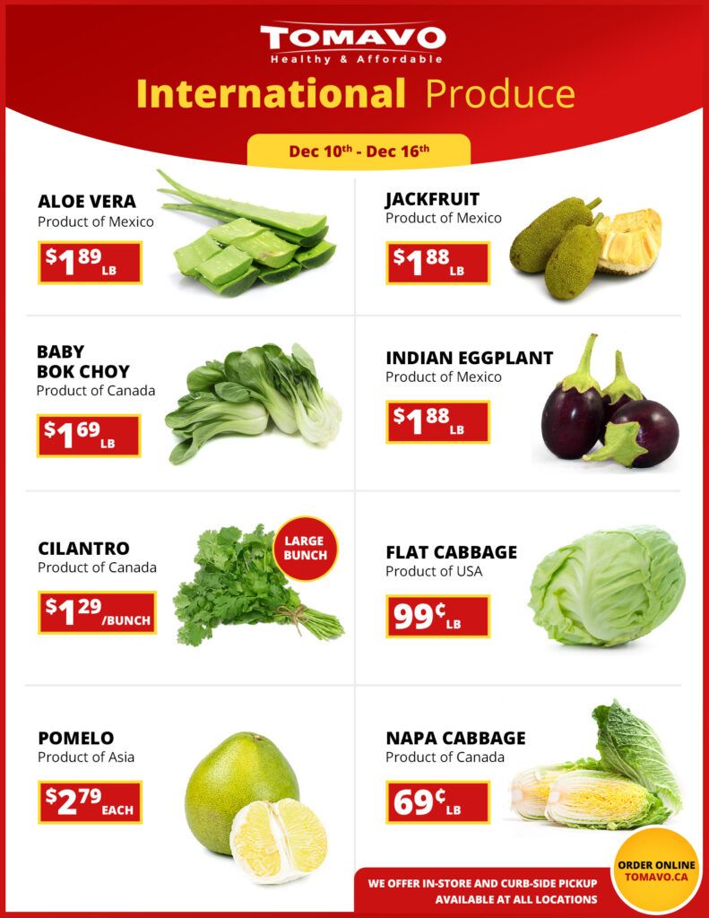 Tomavo Flyer December 10 to 16