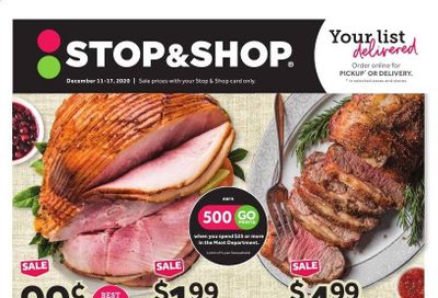 Stop & Shop (NY) Weekly Ad Flyer December 11 to December 17