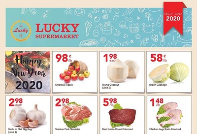 Lucky Supermarket (Winnipeg) Flyer December 27 to January 2