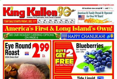 King Kullen Weekly Ad Flyer December 11 to December 17