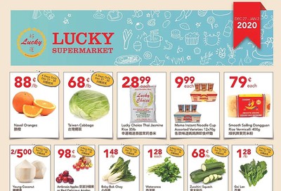 Lucky Supermarket (Edmonton) Flyer December 27 to January 2