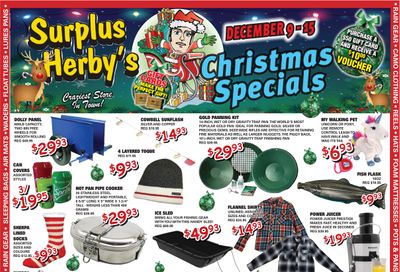 Surplus Herby's Flyer December 9 to 15