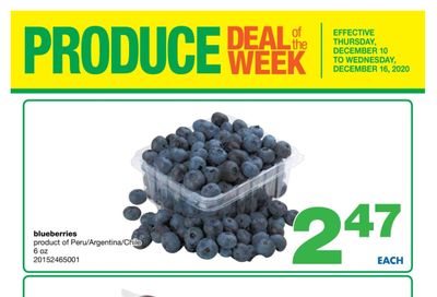 Wholesale Club (Atlantic) Produce Deal of the Week Flyer December 10 to 16