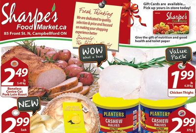 Sharpe's Food Market Flyer December 10 to 16