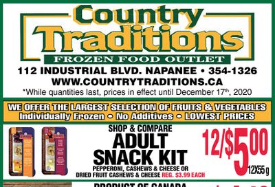 Country Traditions Flyer December 10 to 17