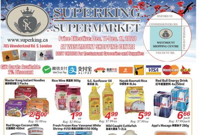 Superking Supermarket (London) Flyer December 11 to 17