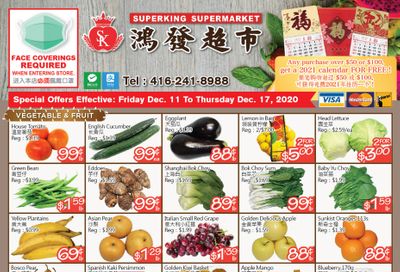 Superking Supermarket (North York) Flyer December 11 to 17