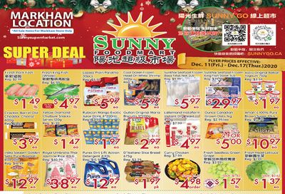 Sunny Foodmart (Markham) Flyer December 11 to 17