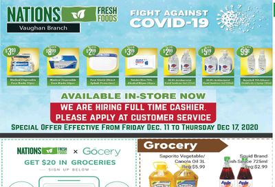 Nations Fresh Foods (Vaughan) Flyer December 11 to 17