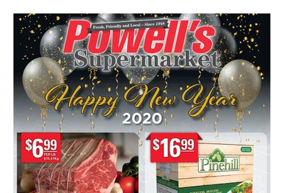 Powell's Supermarket Flyer December 26 to January 1