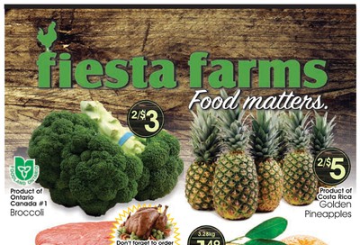 Fiesta Farms Flyer September 20 to 26