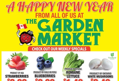 The Garden Market Flyer December 27 to January 2