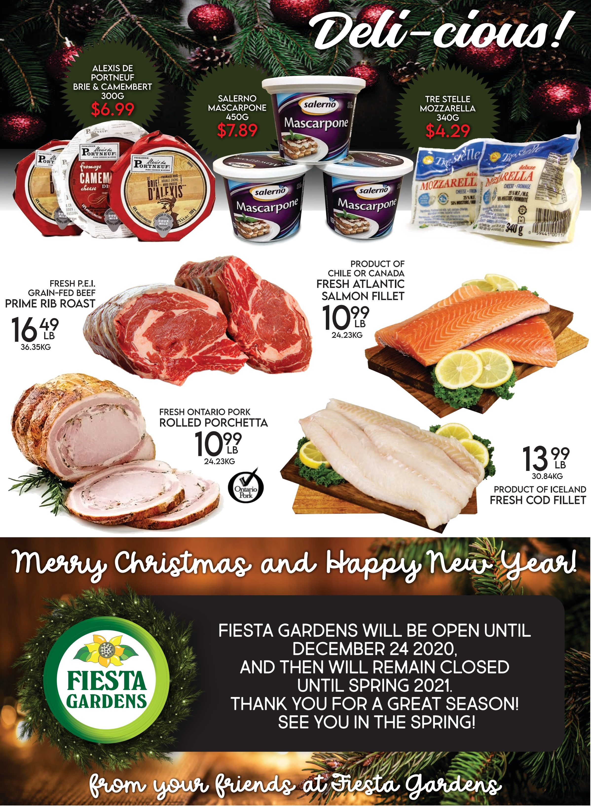 Fiesta Farms Flyer December 11 to 24