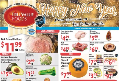 Tru Value Foods Flyer December 26 to 31