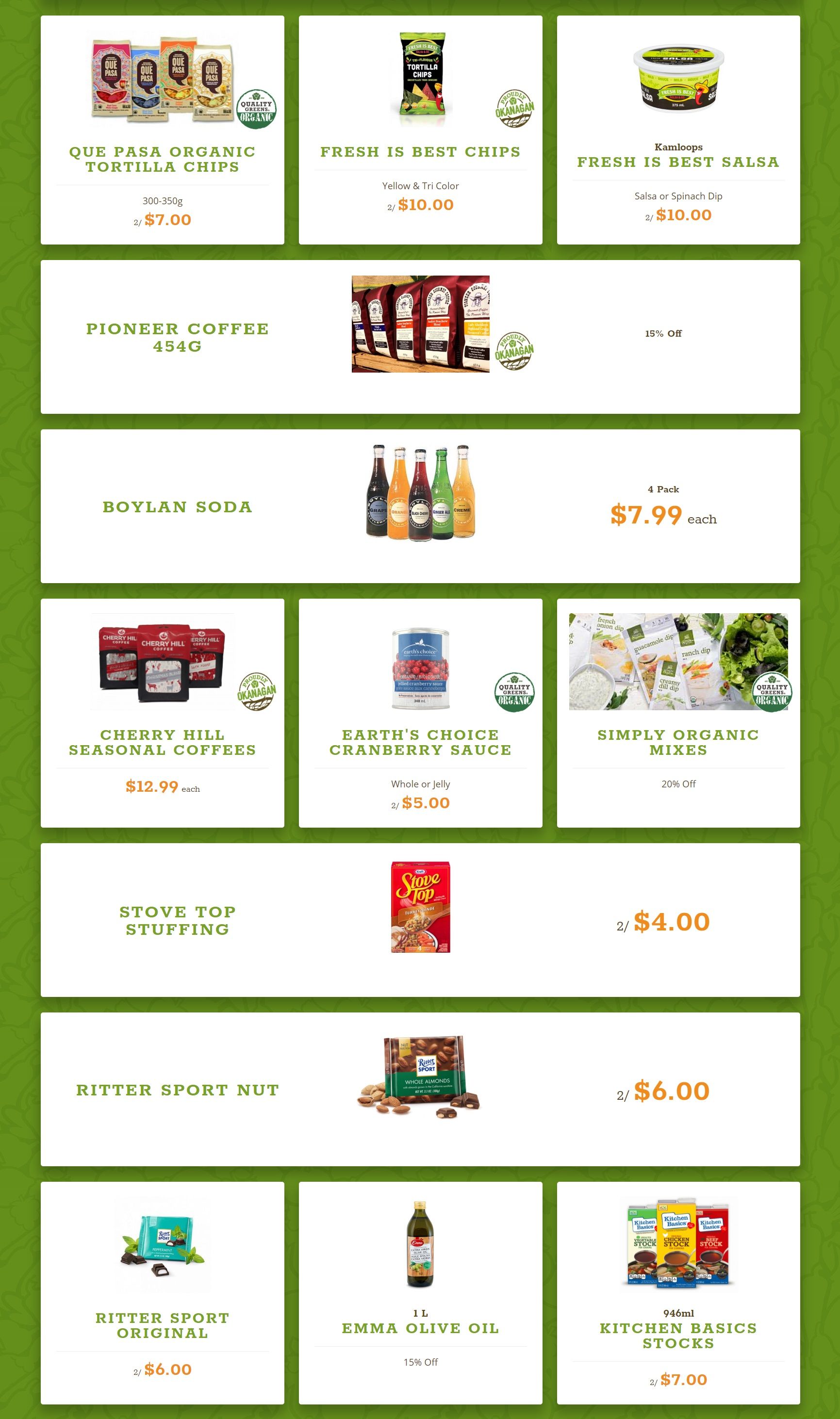 Quality Greens Flyer December 27 to 31