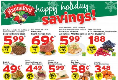 Hannaford (NY) Weekly Ad Flyer December 13 to December 19