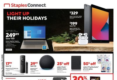 Staples Weekly Ad Flyer December 13 to December 19