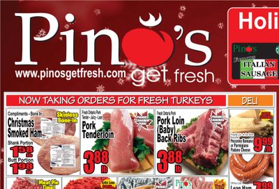 Pino's Flyer December 12 to 18